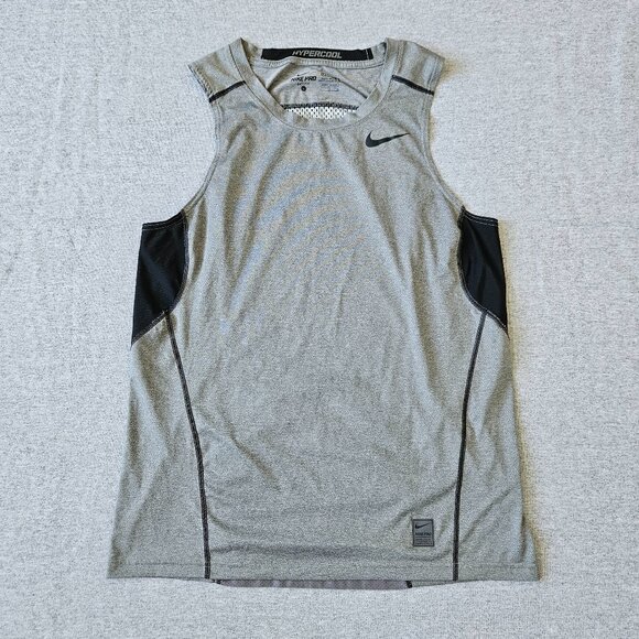 Nike Pro Combat Hypercool Training Tank Shirt Mens Size Large Dri-FIT Fitted Gym - Picture 1 of 5